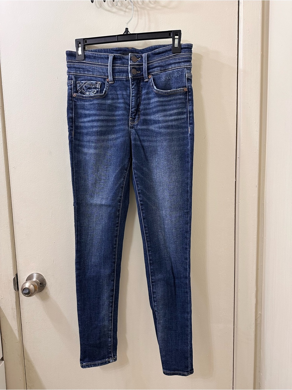 Buckle Black Women’s Skinny Jeans - Dark Blue